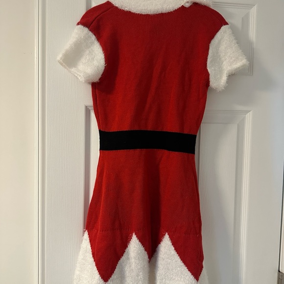 Mrs Claus mini dress with hat - Picture 2 of 4